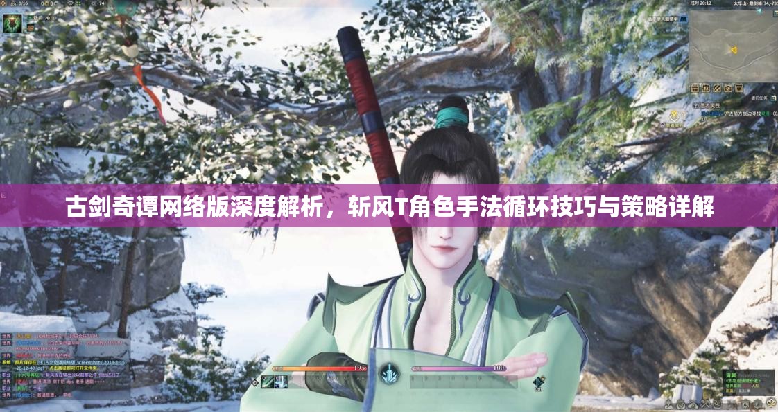 古剑奇谭网络版深度解析，斩风T角色手法循环技巧与策略详解
