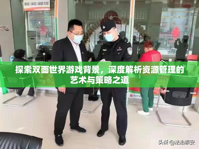 探索双面世界游戏背景，深度解析资源管理的艺术与策略之道