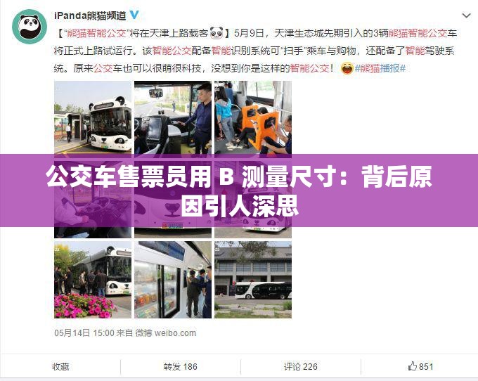 公交车售票员用 B 测量尺寸：背后原因引人深思