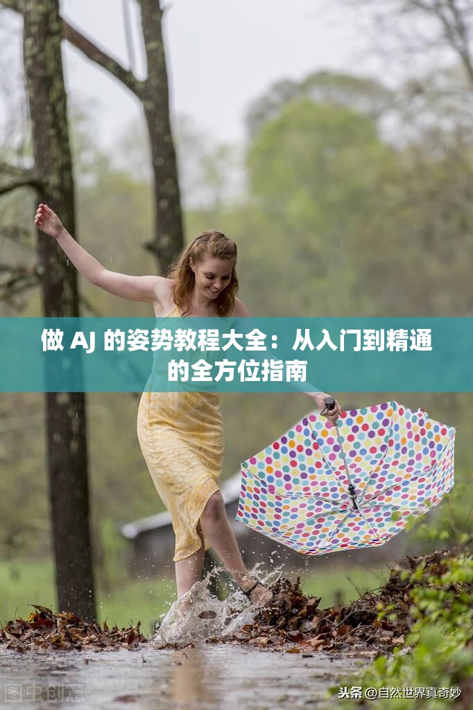 做 AJ 的姿势教程大全：从入门到精通的全方位指南