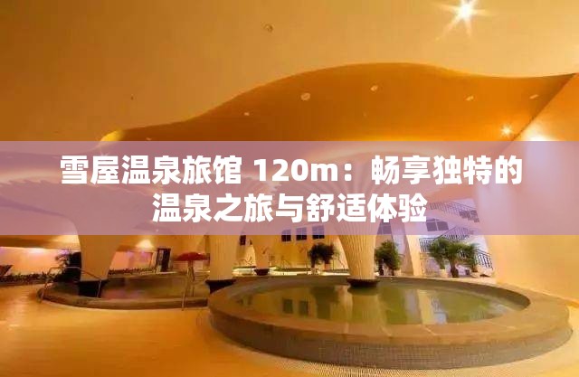 雪屋温泉旅馆 120m：畅享独特的温泉之旅与舒适体验