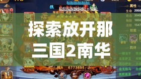 探索放开那三国2南华老仙角色，揭秘雷系法师高效技能搭配奥秘
