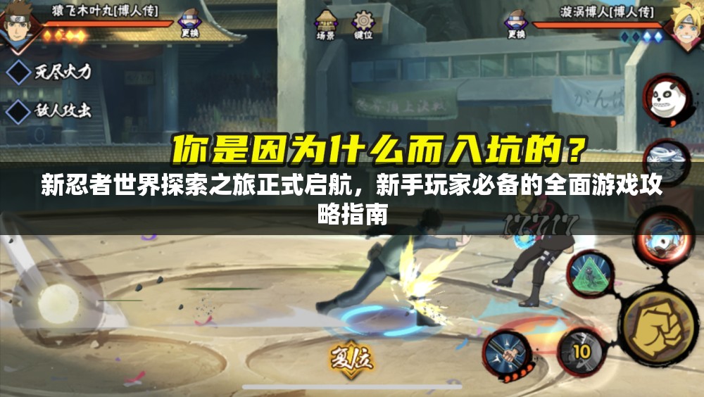 新忍者世界探索之旅正式启航，新手玩家必备的全面游戏攻略指南