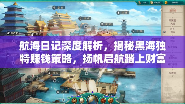 航海日记深度解析，揭秘黑海独特赚钱策略，扬帆启航踏上财富自由之路