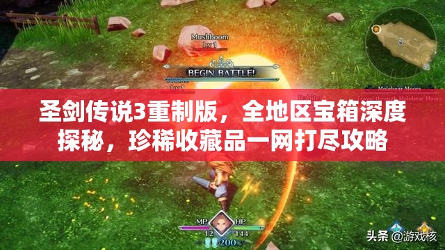 圣剑传说3重制版，全地区宝箱深度探秘，珍稀收藏品一网打尽攻略