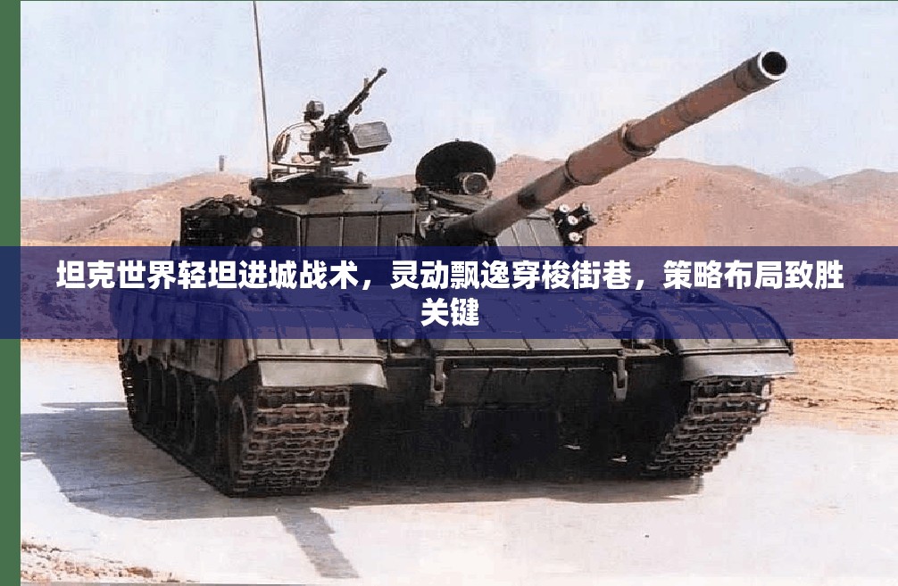 坦克世界轻坦进城战术，灵动飘逸穿梭街巷，策略布局致胜关键