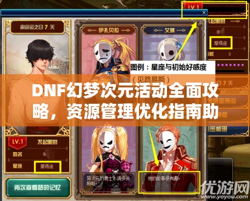 DNF幻梦次元活动全面攻略，资源管理优化指南助你高效参与