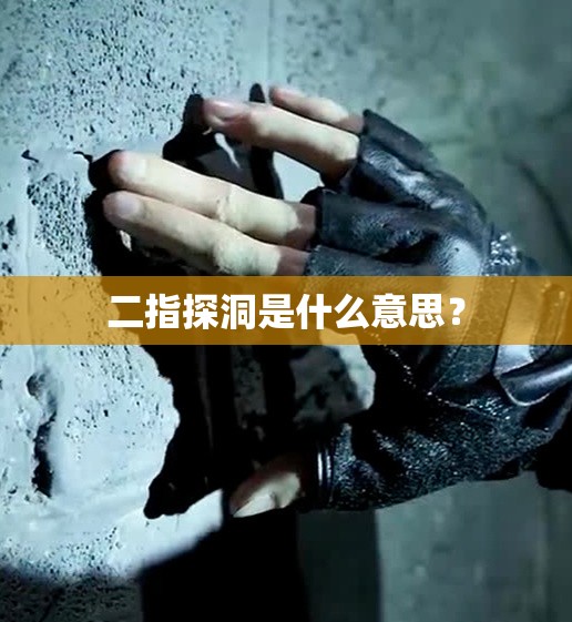 二指探洞是什么意思？
