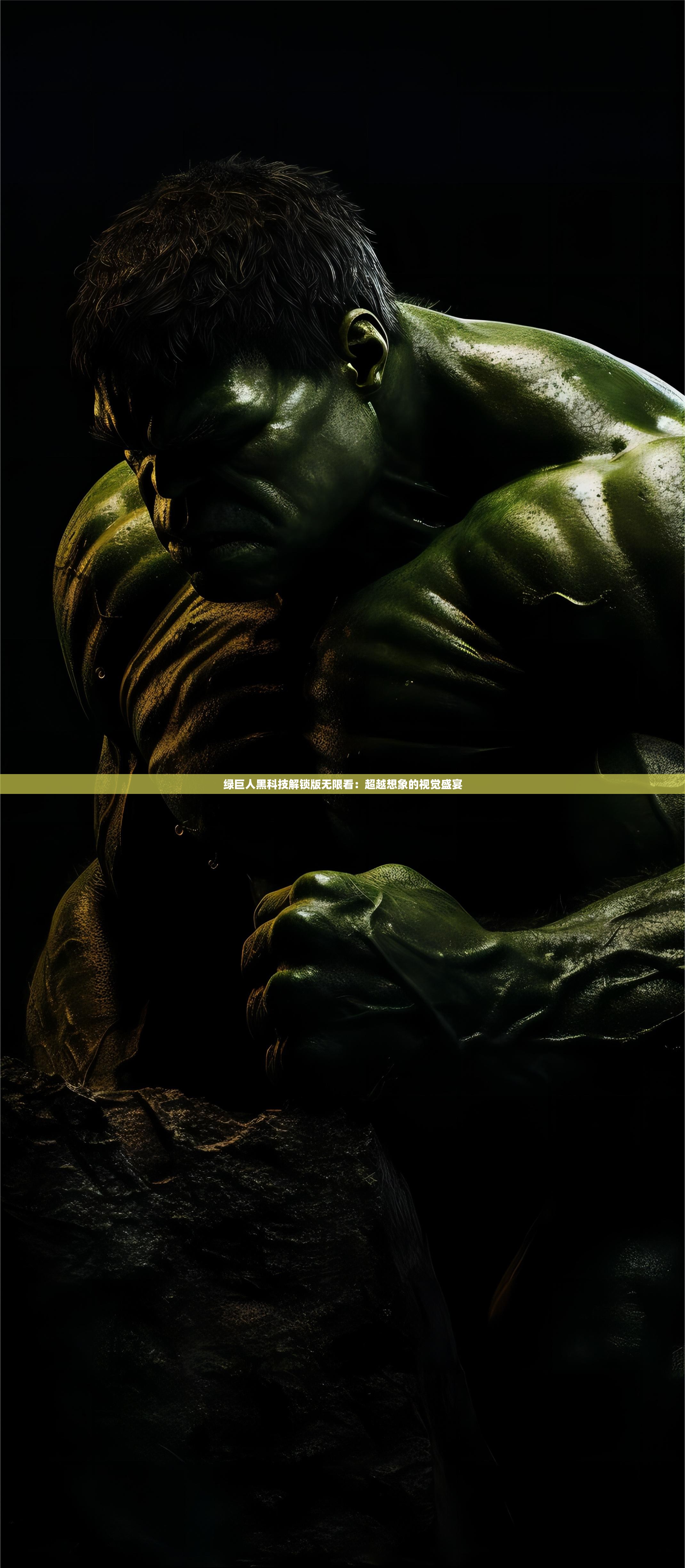 绿巨人黑科技解锁版无限看：超越想象的视觉盛宴