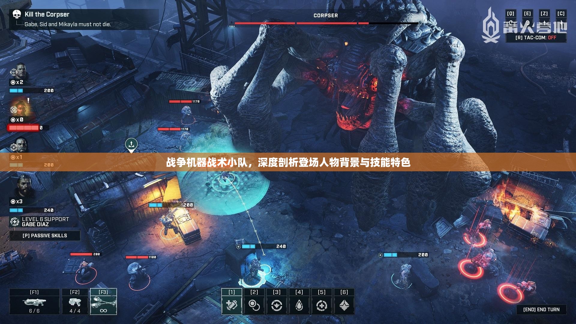 战争机器战术小队，深度剖析登场人物背景与技能特色