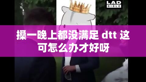 搡一晚上都没满足 dtt 这可怎么办才好呀