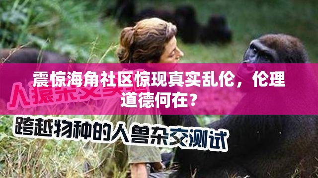 震惊海角社区惊现真实乱伦，伦理道德何在？