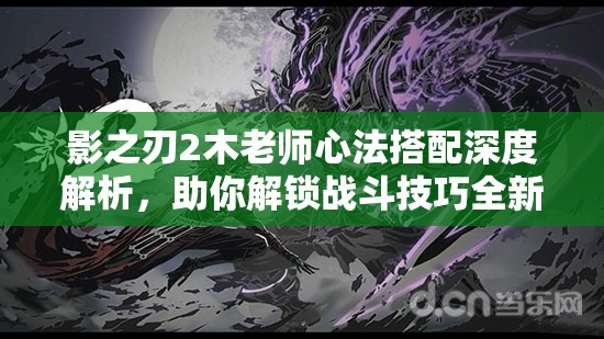 影之刃2木老师心法搭配深度解析，助你解锁战斗技巧全新境界
