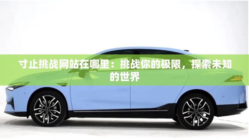 寸止挑战网站在哪里：挑战你的极限，探索未知的世界