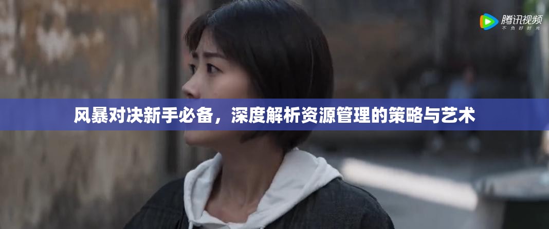 风暴对决新手必备，深度解析资源管理的策略与艺术