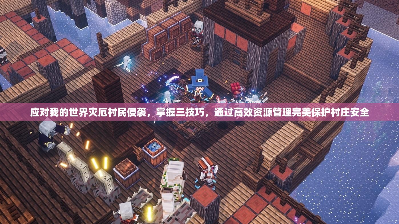 应对我的世界灾厄村民侵袭，掌握三技巧，通过高效资源管理完美保护村庄安全