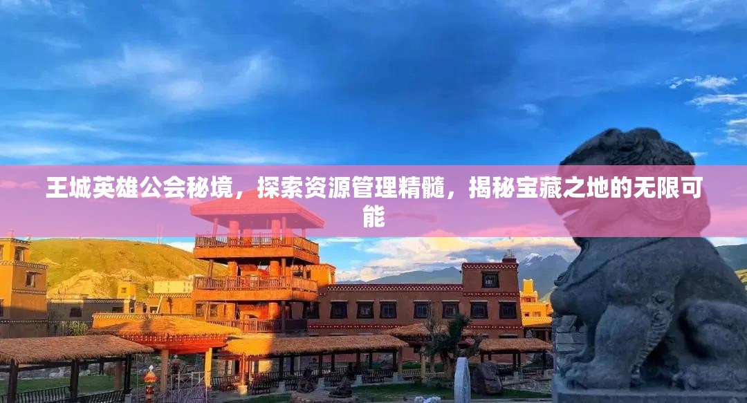王城英雄公会秘境，探索资源管理精髓，揭秘宝藏之地的无限可能