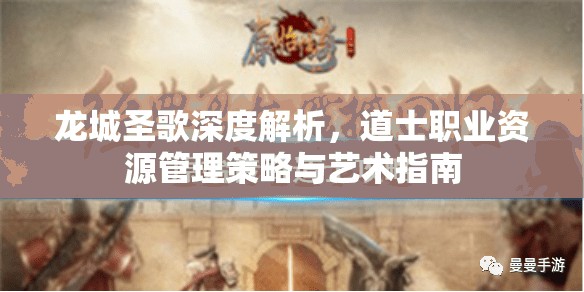 龙城圣歌深度解析，道士职业资源管理策略与艺术指南