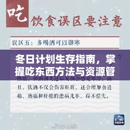 冬日计划生存指南，掌握吃东西方法与资源管理艺术的关键策略