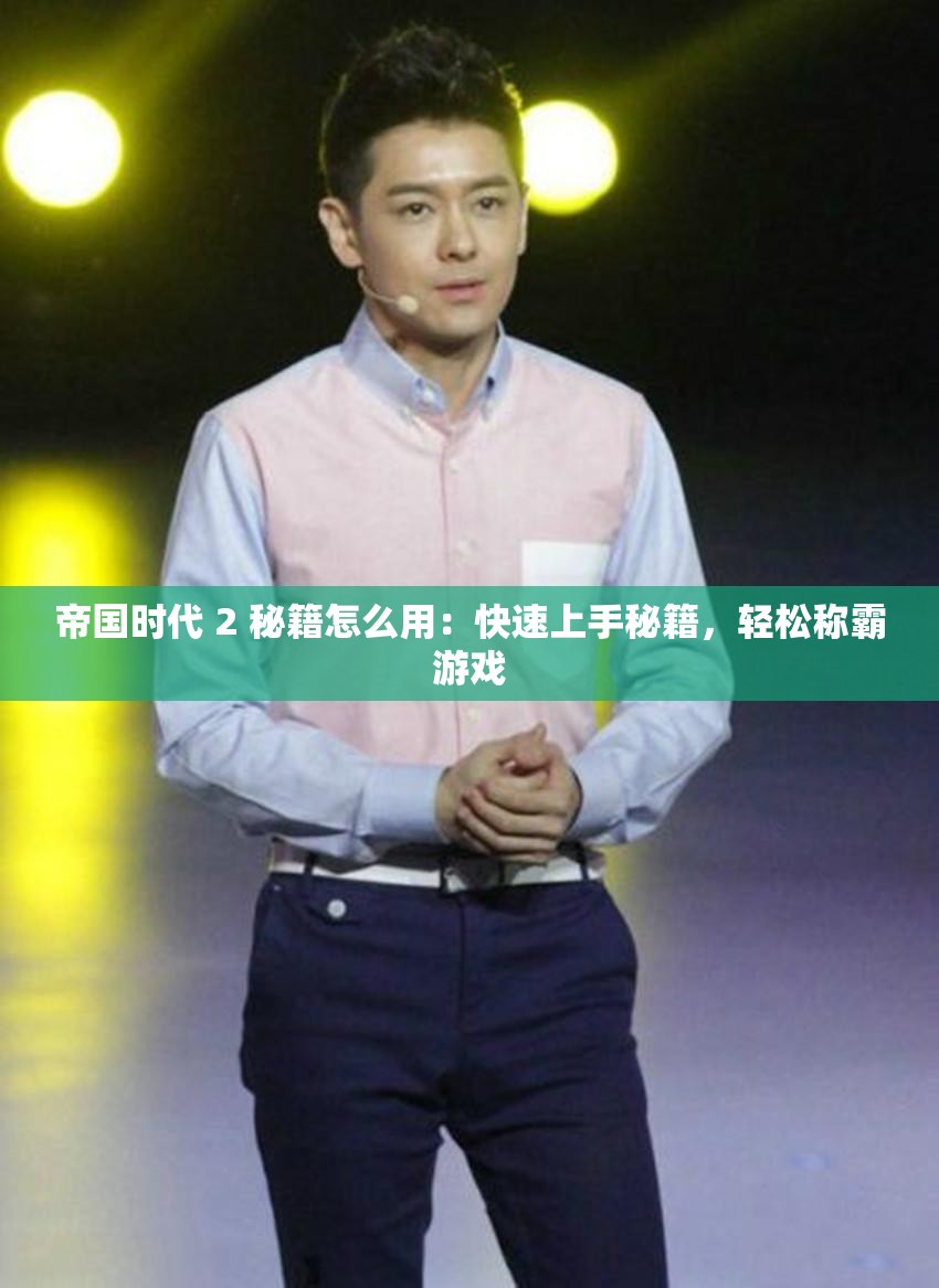 帝国时代 2 秘籍怎么用：快速上手秘籍，轻松称霸游戏