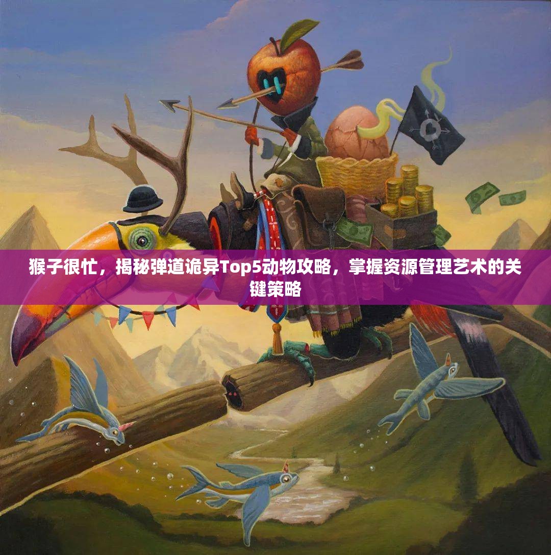 猴子很忙，揭秘弹道诡异Top5动物攻略，掌握资源管理艺术的关键策略