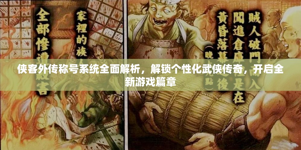 侠客外传称号系统全面解析，解锁个性化武侠传奇，开启全新游戏篇章
