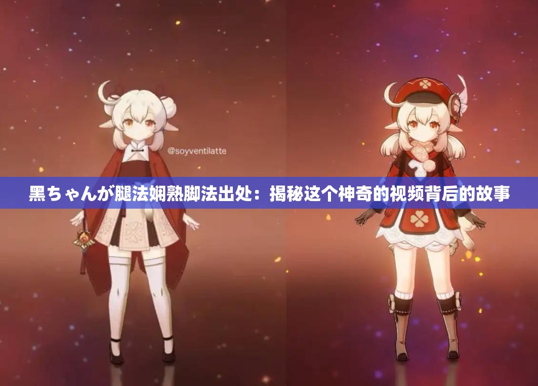 黑ちゃんが腿法娴熟脚法出处：揭秘这个神奇的视频背后的故事