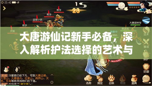 大唐游仙记新手必备，深入解析护法选择的艺术与策略