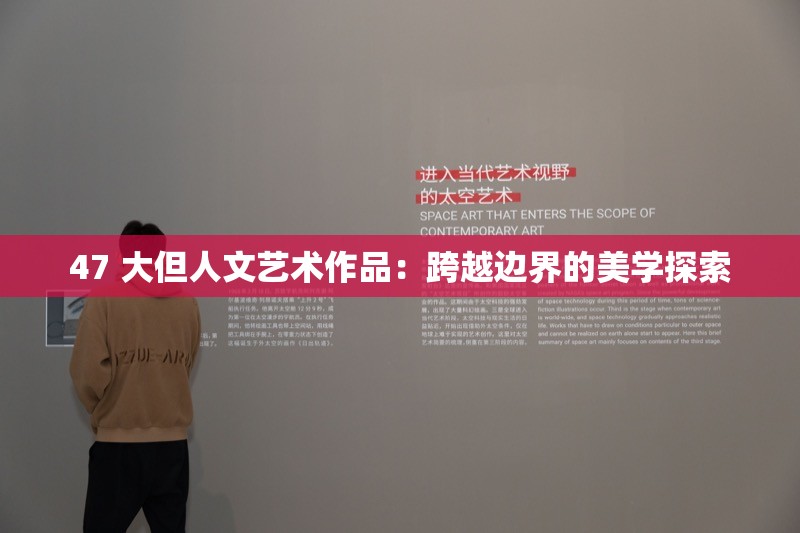 47 大但人文艺术作品：跨越边界的美学探索