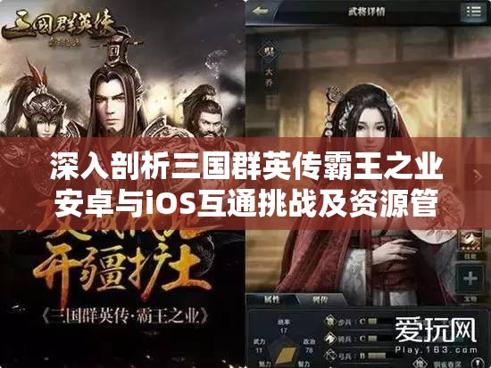 深入剖析三国群英传霸王之业安卓与iOS互通挑战及资源管理优化策略