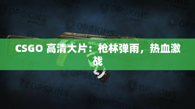 CSGO 高清大片：枪林弹雨，热血激战