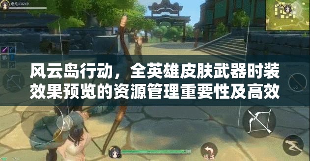 风云岛行动，全英雄皮肤武器时装效果预览的资源管理重要性及高效整合策略