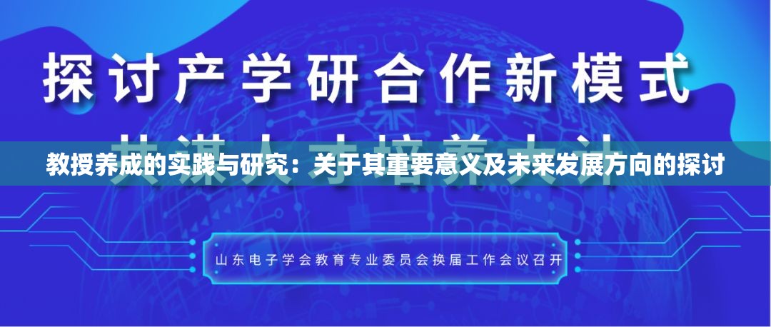 教授养成的实践与研究：关于其重要意义及未来发展方向的探讨