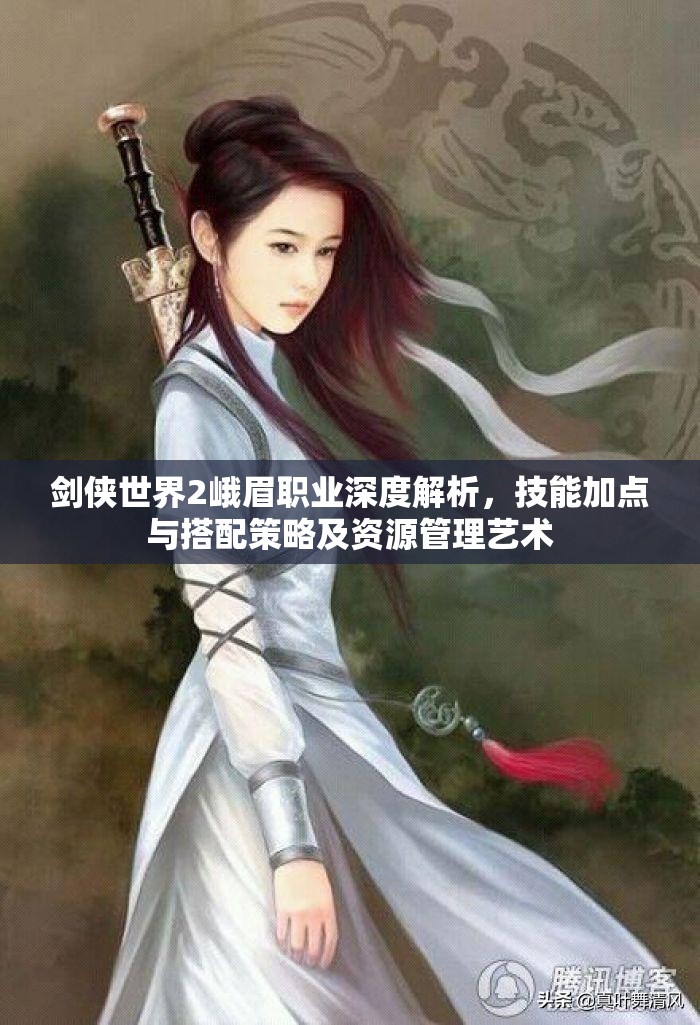 剑侠世界2峨眉职业深度解析，技能加点与搭配策略及资源管理艺术
