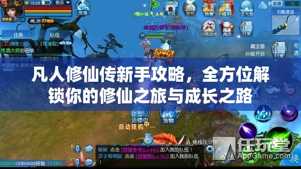 凡人修仙传新手攻略，全方位解锁你的修仙之旅与成长之路