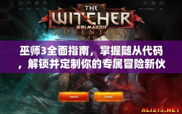 巫师3全面指南，掌握随从代码，解锁并定制你的专属冒险新伙伴