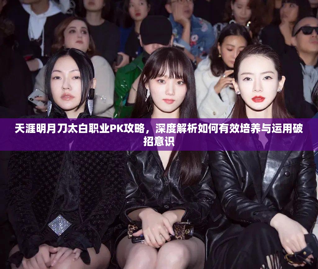 天涯明月刀太白职业PK攻略，深度解析如何有效培养与运用破招意识