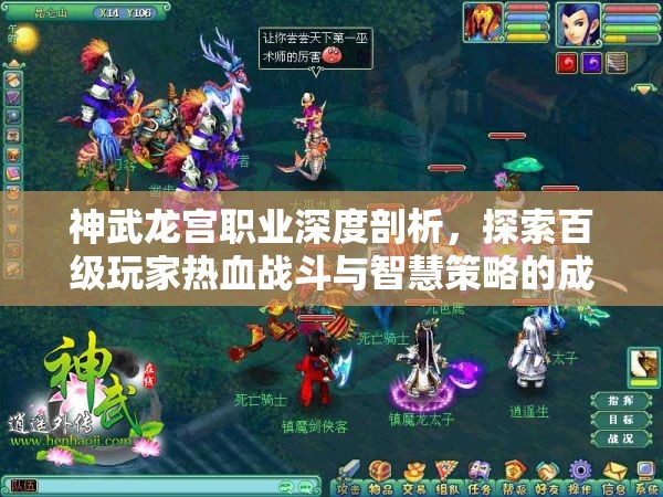 神武龙宫职业深度剖析，探索百级玩家热血战斗与智慧策略的成长之旅