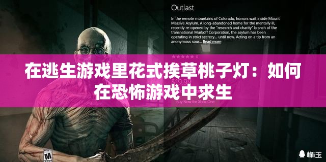 在逃生游戏里花式挨草桃子灯：如何在恐怖游戏中求生