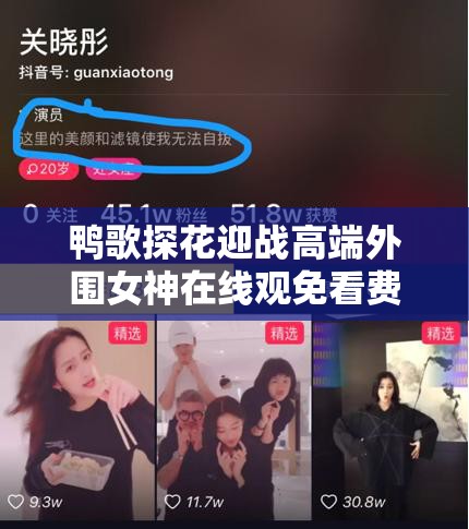 鸭歌探花迎战高端外围女神在线观免看费：是娱乐还是低俗？