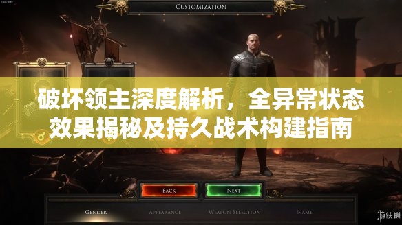 破坏领主深度解析，全异常状态效果揭秘及持久战术构建指南