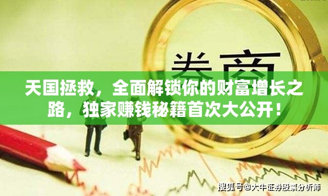 天国拯救，全面解锁你的财富增长之路，独家赚钱秘籍首次大公开！