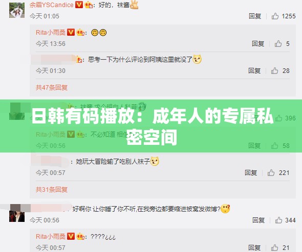 日韩有码播放：成年人的专属私密空间