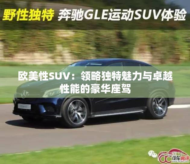 欧美性SUV：领略独特魅力与卓越性能的豪华座驾