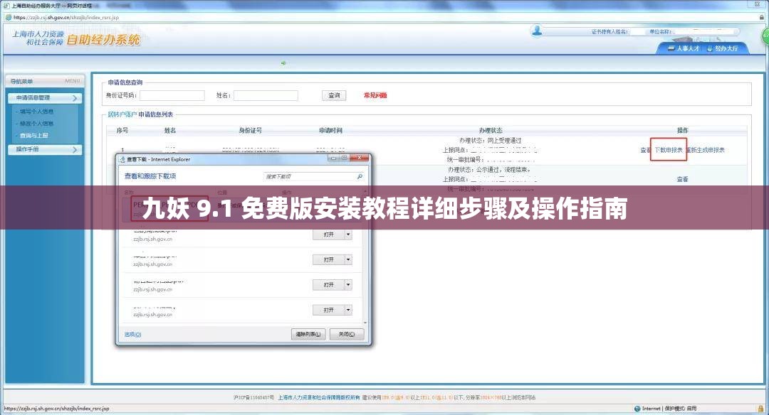 九妖 9.1 免费版安装教程详细步骤及操作指南