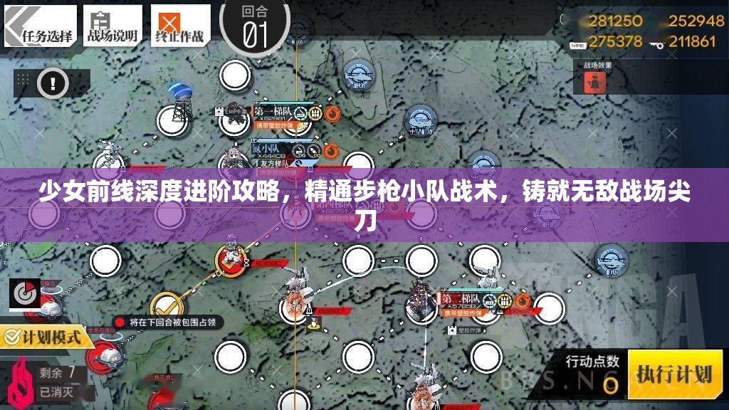 少女前线深度进阶攻略，精通步枪小队战术，铸就无敌战场尖刀