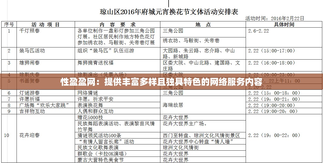 性盈盈网：提供丰富多样且独具特色的网络服务内容