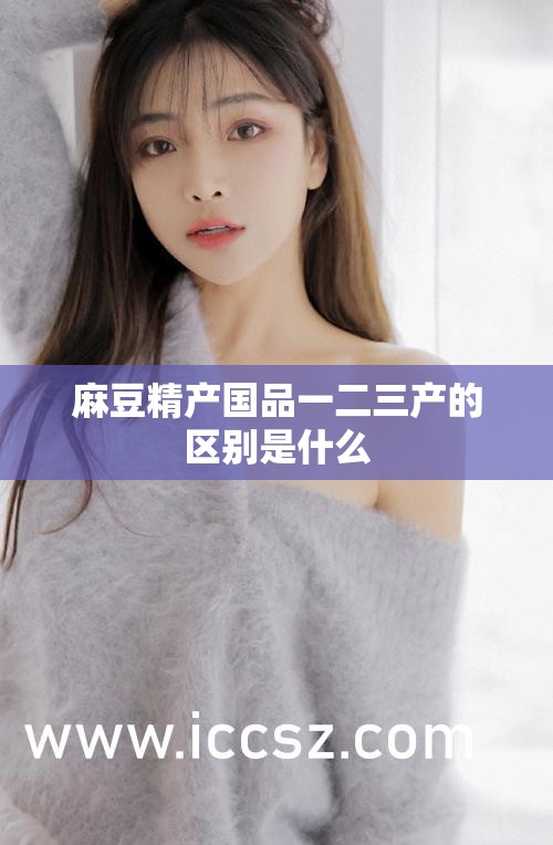 麻豆精产国品一二三产的区别是什么