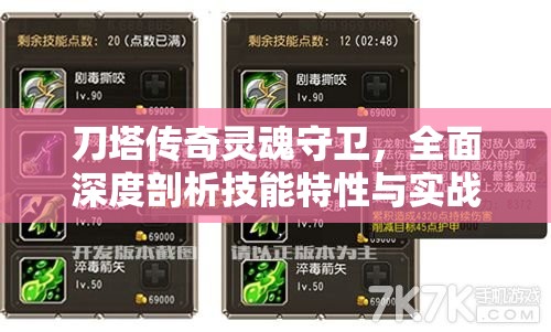 刀塔传奇灵魂守卫，全面深度剖析技能特性与实战应用精髓