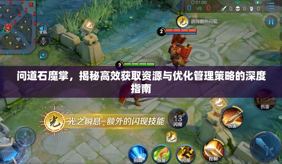 问道石魔掌，揭秘高效获取资源与优化管理策略的深度指南